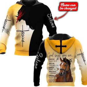 God Says You Are Jesus Hoodie 3D