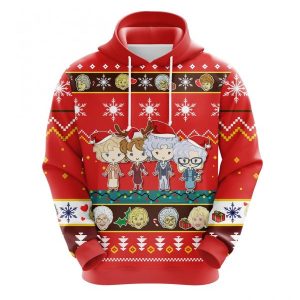 Golden Girls 2 Christmas Noel Mc Ugly Hoodie 3D