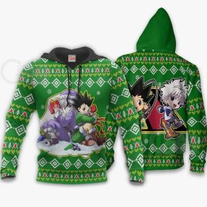 Gon Killua HxH Hunter X Hunter Anime Xmas Hoodie 3D