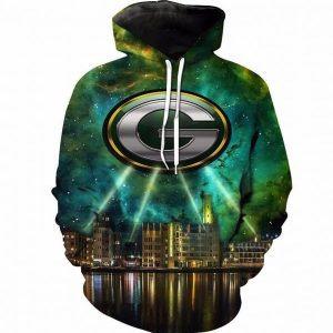 Green Bay Packers 3D Hoodie NFL Go Pack Go Football
