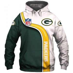 Green Bay Packers 3d Hoodie Team
