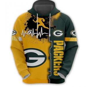 Green Bay Packers Team 3D Hoodie