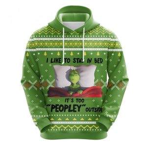 Grinch Christmas Cute Noel Mc Ugly 3D Hoodie