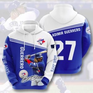 Guerrero 27 Blue Jays Hoodie 3D
