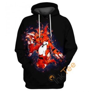 Guilmon Digimon Amazon Best Selling Hoodie 3D