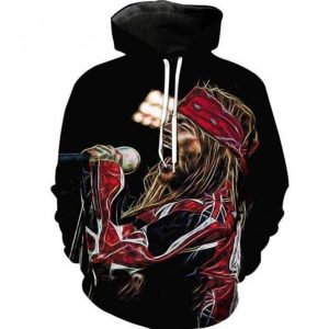 Guns N Roses Full Over Print Hoodie 3D