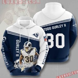 Gurley II 30 Nfl Los Angeles Rams 3d Hoodies