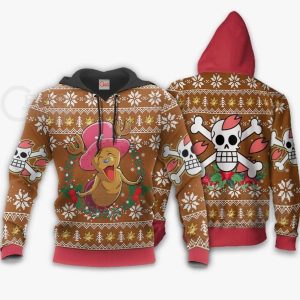 Happy Chopper One Piece Anime Xmas Gift Hoodie 3D