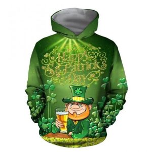Happy St PatrickS Day Irish 3D Hoodie