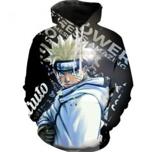 Harajuku Kid Naruto 3D Printed Hoodie