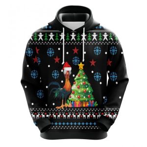 Hei Hei Chicken Christmas Cute Noel Mc Ugly Hoodie 3D