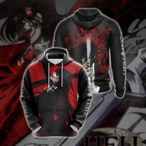 Hellsing Unisex 3D Hoodie