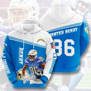 Henry La Chargers 86 Hoodie 3D