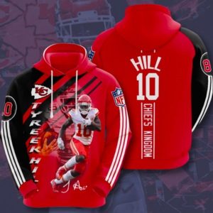Hill 10 Chiefs Kingdom Hoodie 3D