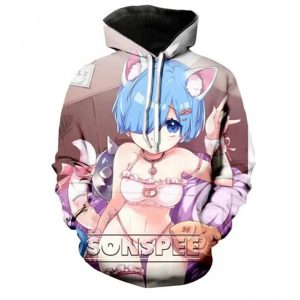 Hoodie 3D  Anime Cosplay Sexy