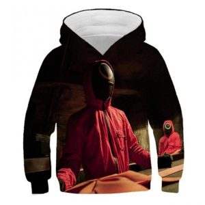 Hoodie 3D Squid Game Kdrama