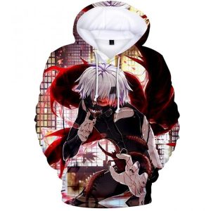 Hot Tokyo Ghoul Hoodies Anime Design 3D