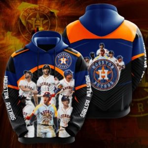 Houston Astros Team Hoodie 3D