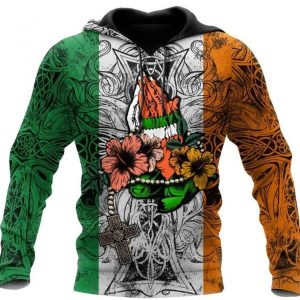 Irish Blood Hoodie 3D