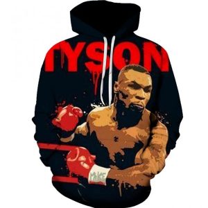 Iron Mike Tyson Hoodie 3D 5