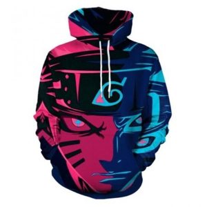 Japanese Ninja Anime Naruto Uzumaki Cosplay Hoodie