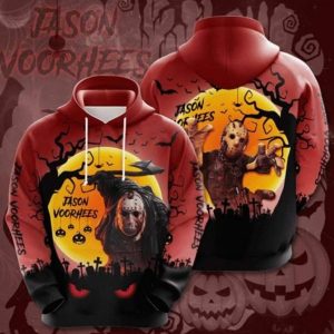 Jason Voorhees Anniversary 3D Pullover Hoodies
