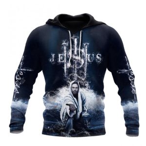 Jesus All Over Printed Customized Hoodie 3D