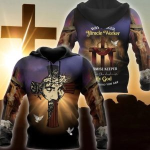 Jesus Christ Holy Spirit Miracle Worker Jesus Hoodie 3D