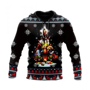 Jesus Christmas Jesus Hoodie 3D