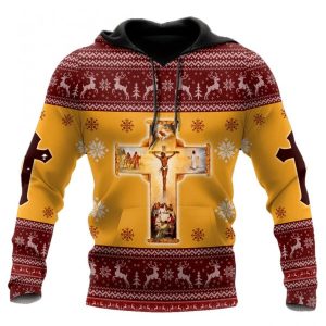 Jesus Is The Reason For The Reason Jesus Hoodie 3D
