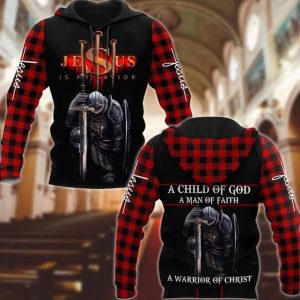 Jesus Knight Templar Jesus Is My Savior Jesus Hoodie 3D