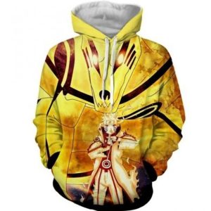 Jinchuriki Naruto  Kurama Hoodie