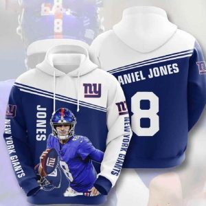 Jones Nfl New York Giants 3d Hoodies