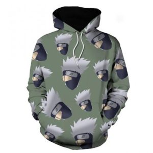 Kakashi Clones Hokage Ninja 3D Print Hooded Sweatshirt