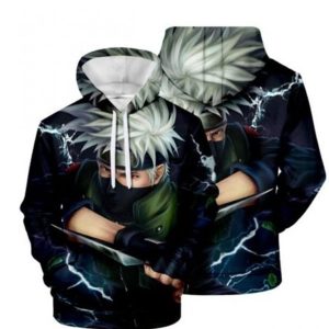 Kakashi Hatake The Ninja Warrior 3D Printed Hoodie