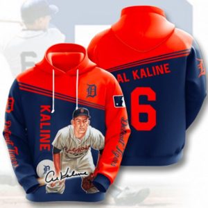 Kaline Detroit Tigers 6 Hoodie 3D
