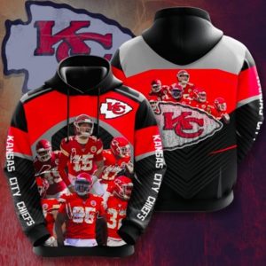 Kansas City Chiefs Hoodie 3D