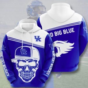 Kentucky Wildcats Go Big Blue Hoodie 3D