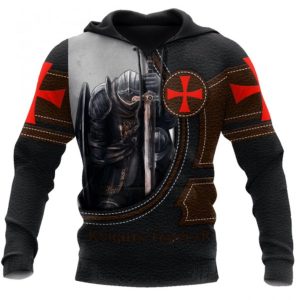 Knights Templar Sons Of God Jesus Hoodie 3D