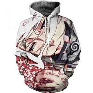 Kunoichi of Konohagakure Kushina 3D Printed Hoodie