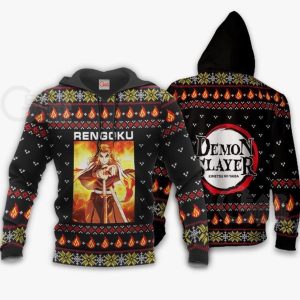 Kyojuro Rengoku Demon Slayer Anime Xmas Gift Hoodie 3D