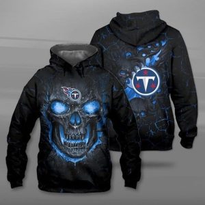 Lava Skull Tennessee Titans Hoodie 3d