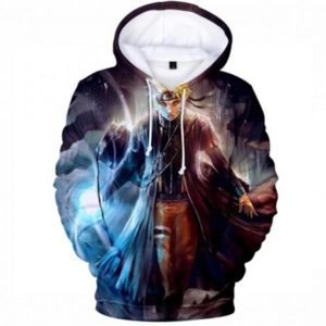 Legendary Ninja Naruto Uzumaki Anime 3D Print Hoodie