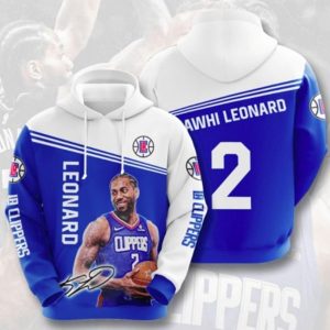 Leonard 2 La Clippers Hoodie 3D