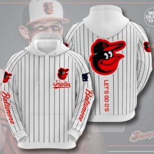 Lets Go Os Orioles Hoodie 3d