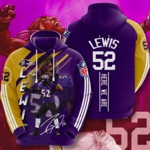 Lewis 52 Here We Are Hoodie 3D