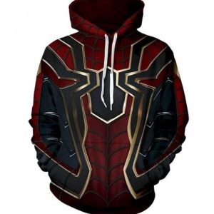 Limited Edition The Avengers Spiderman 3D Hoodie