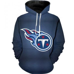 Logo Tennessee Titans Hoodie 3D