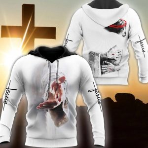 Lord Hug Me Tight Jesus Hoodie 3D