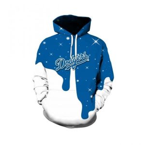 Los Angeles Dodgers 3d Hoodie Football